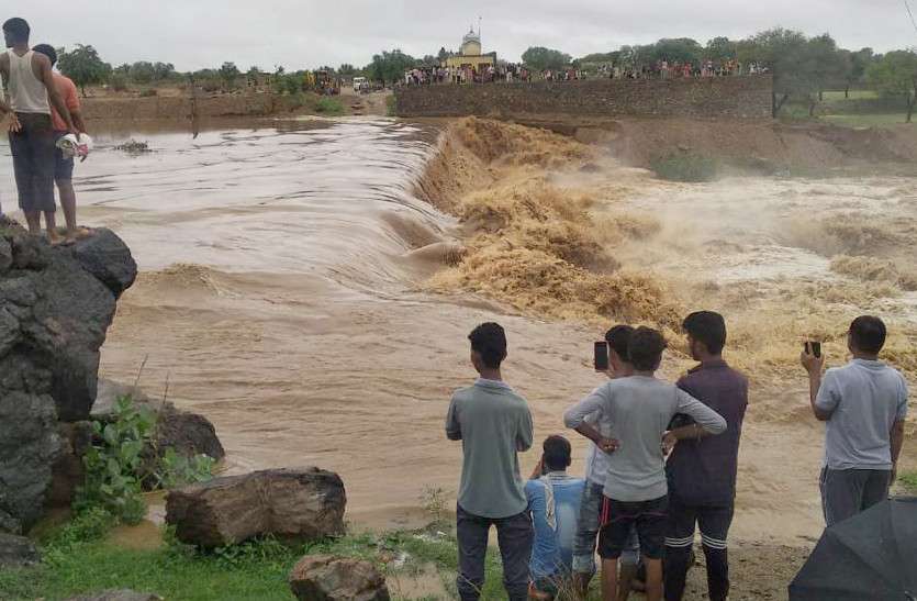 heavy rain in rajasthan