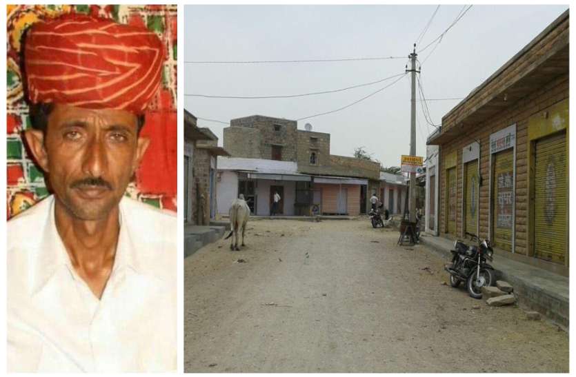 crime news of jodhpur सोलंकियातला सरपंच के आत्महत्या मामले में गांव में पसरा सन्नाटा, नहीं खुले बाजार