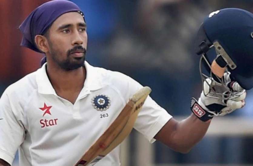 Wriddhiman Saha ऋद्धिमान साहा ने की शानदार वापसी, अर्धशतक लगाकर टीम को संकट से उबारा