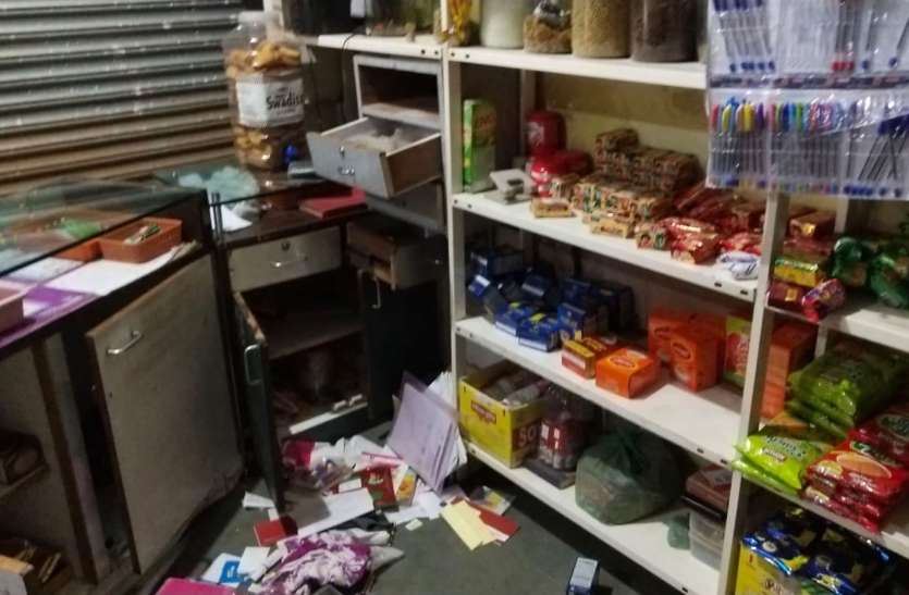 Police Criminals Challenge पुलिस का भय खत्म : बदमाशों ने 2 रात में 3 जगह की चोरी की वारदात