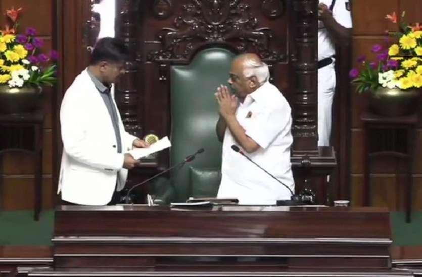 KR Ramesh Kumar कर्नाटक: विधानसभा स्पीकर रमेश कुमार ने पद से दिया इस्तीफा