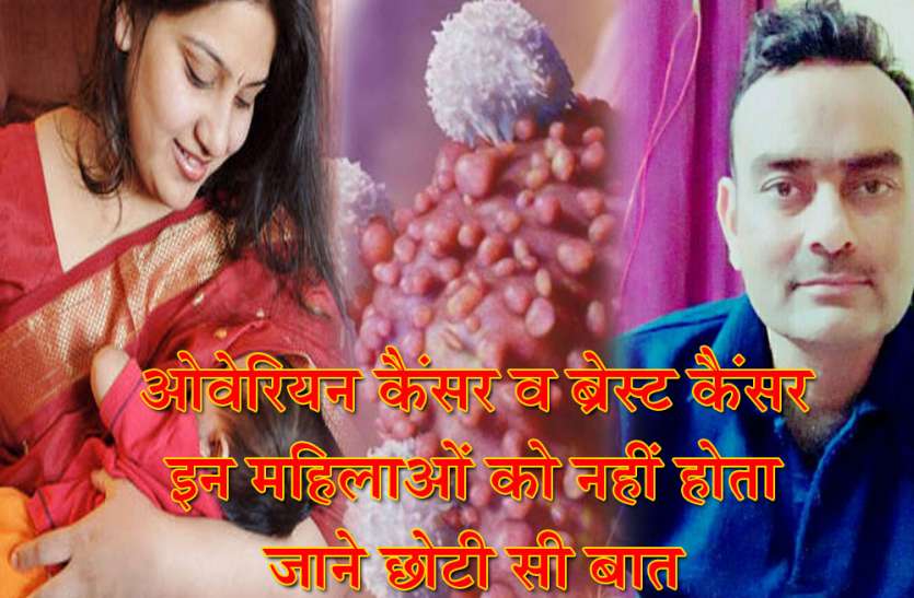 World breastfeeding week Workshop ओवेरियन कैंसर तथा ब्रेस्ट कैंसर इन महिलाओं को नहीं होता