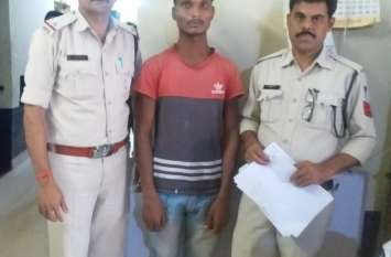 Police arrested bike thief पेशी से लौटता तो इटारसी से बाइक चुराकर ले जाता था बदमाश