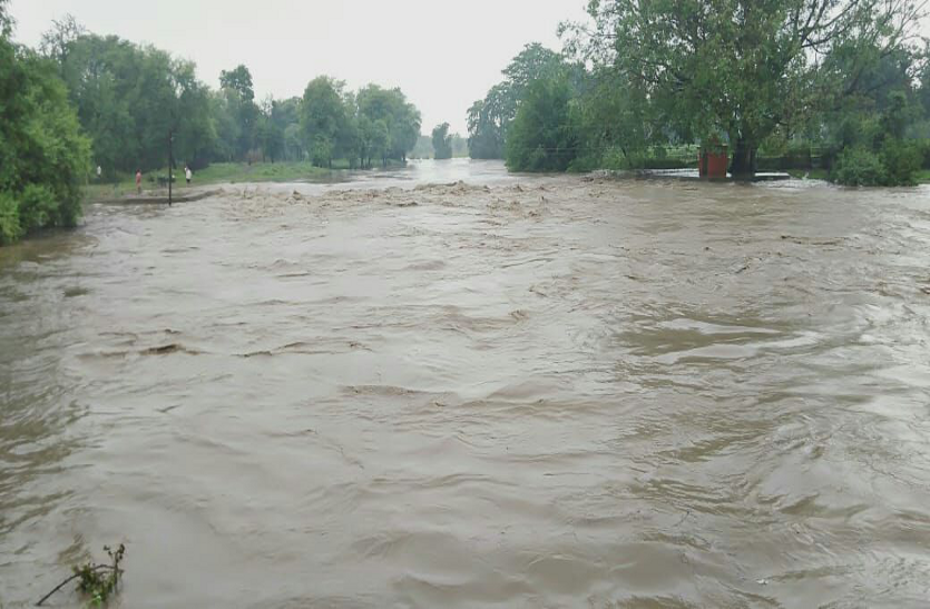 heavy rain मौसम विभाग के अलर्ट के बाद राजस्थान में यहां भारी बारिश, खोलने पड़े बांध के 16 गेट