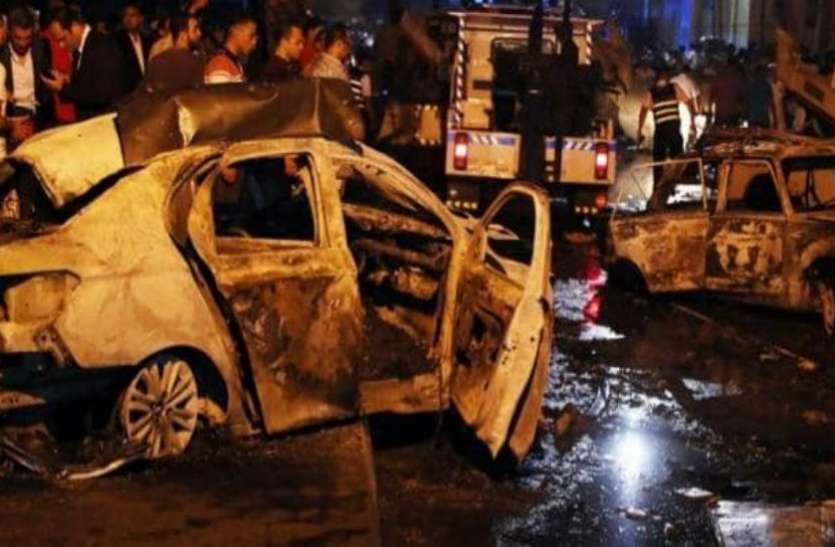 मिस्त्र में विस्फोट मिस्त्र: राजधानी काहिरा में अस्पताल के बाहर विस्फोट, 19 की मौत