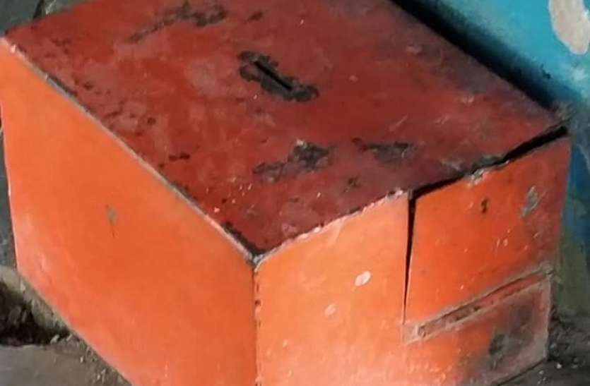sheopur गोपालपुरा में मंदिर की दानपेटी तोड़ चुराई राशि