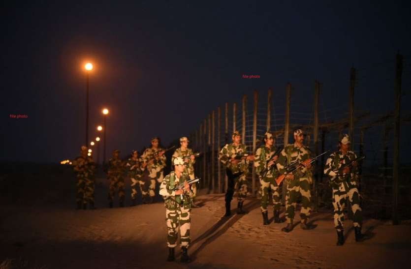 High alert started on the border बॉर्डर पर हाई अलर्ट शुरू, रात को सीमा पर रहेंगे अधिकारी