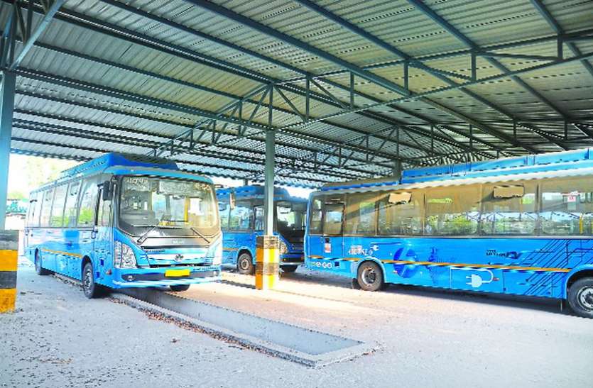 indore 10 दिन में चलने लगेंगीं 40 इलेक्ट्रिक बसें