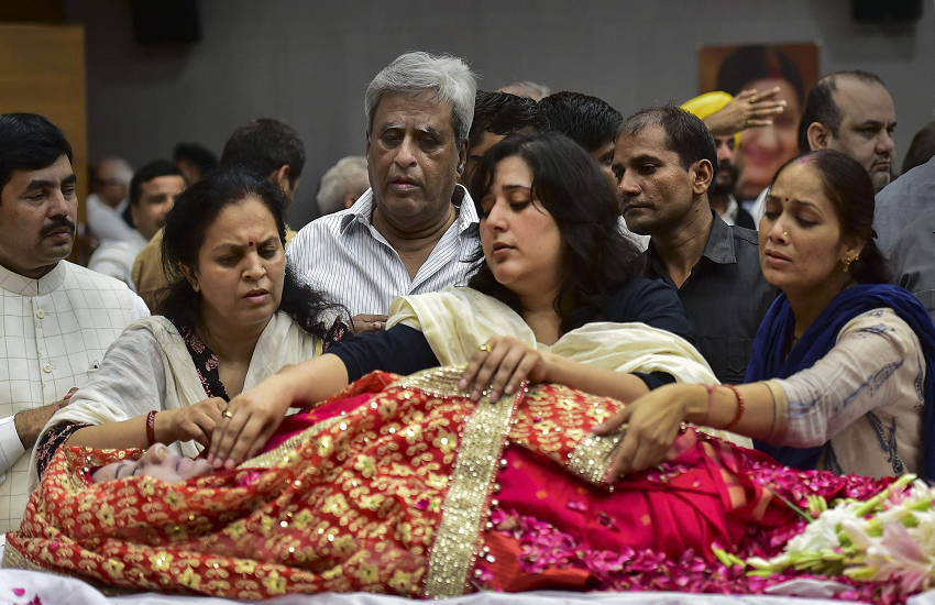 Sushma Swaraj Death