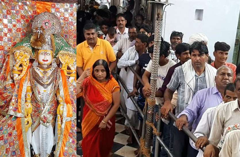 diggi-kalyan-lakkhi-fair-2019 डिग्गी लक्खी मेला: जयकारों के साथ पदयात्रियों का आना शुरू, रिंग रोड से यात्रियों को मिल रही सुविधा