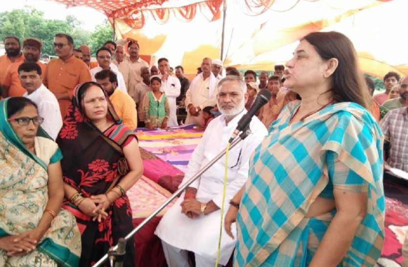 Maneka Gandhi मेनका गांधी का बसपा के बड़े नेता पर हमला, बोलीं- कहा था दबंग जेल जाएंगे, तो गए