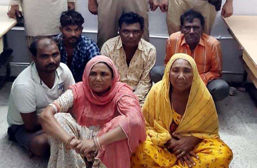 half-a-dozen-accused-involved-in-prostitution-arrested बालिकाओं की खरीद फरोख्त व देह व्यापार में लिप्त आधा दर्जन आरोपी गिरफ्तार