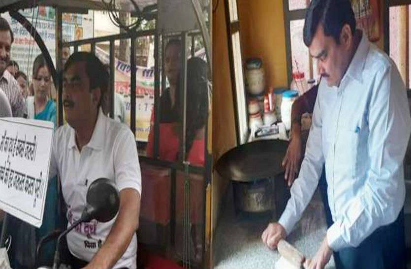 DM Indra Vikram Singh यूपी के इस शहर में इन डीएम की चर्चा, कहीं बनाते हैं गोल गोल रोटी, कहीं चलाते हैं ई-रिक्शा...पढ़िए ये दिलचस्प खबर!