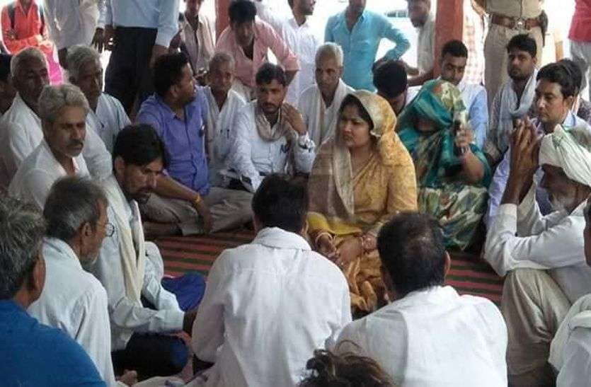 gangapurcity news विधायक ने दिलाया ग्रामीणों को न्याय का भरोसा