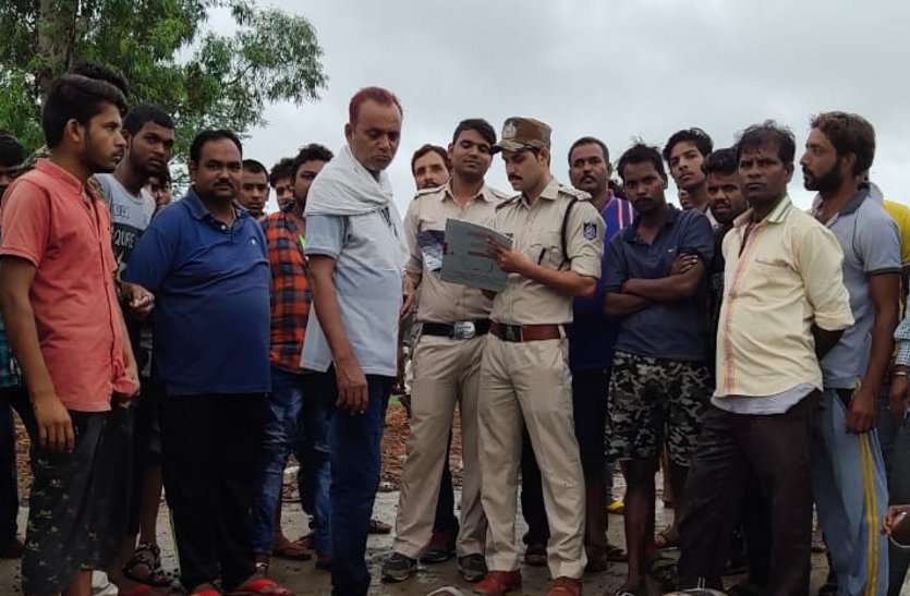 Bina refinery employee death case बीना रिफाइनरी के कैंटीन कर्मचारी की संदिग्ध मौत, नाले में मिला शव