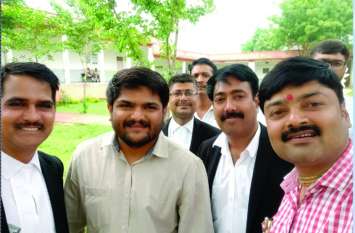 Hardik Patel presented in nathdwara court हार्दिक पटेल न्यायालय में हुआ पेश