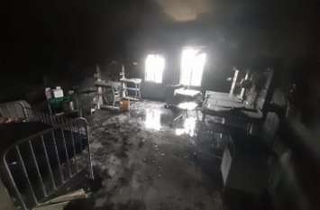 Gandhi hospital in Hyderabad caught fire बाल चिकित्सा विभाग में लगी आग, गनीमत कि बच्चे नहीं थे