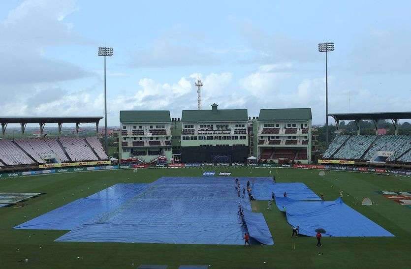 rain IND Vs WI : पहला वनडे बारिश के कारण हुआ रद्द, मैच में कई बार डाली बाधा