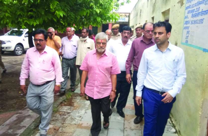 dr. cp joshi in railmagara रेलमगरा में महाविद्यालय इसी सत्र से होगा शुरू