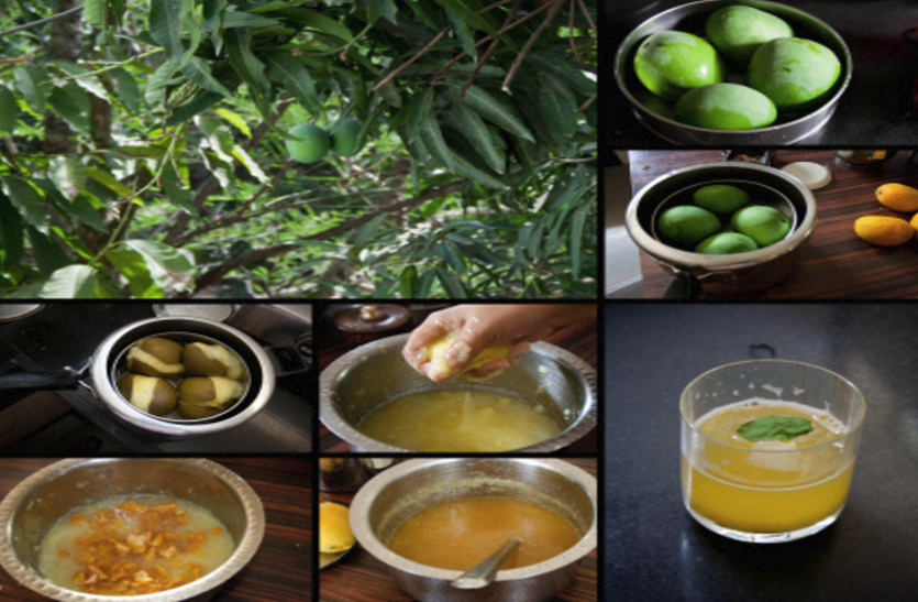 aam panna माैसमी बीमारियों के साथ पेट के रोगों से भी बचाता है कैरी पना