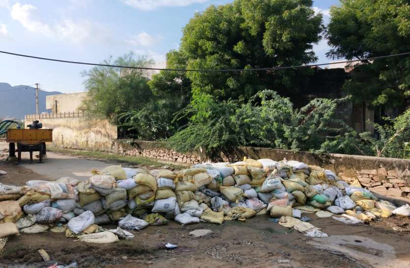 ajmer 68 अतिक्रमियों ने घोंटा ईदगाह नाड़ी का गला, 16 बीघा की नाड़ी अब 3 बीघा में सिमटी