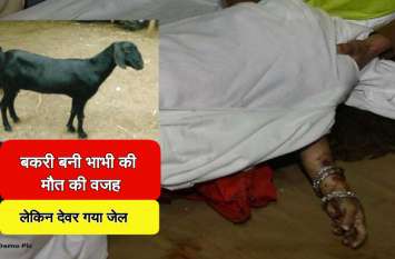 Devar killed bhabhi due to goat crime in Raipur devar bhabhi crime बकरी बनी भाभी की मौत की वजह, लेकिन देवर गया जेल, जानिए क्या है पूरा मामला