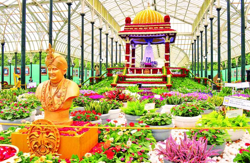 flower Show वाडियार राजघराने की गाथा का प्रदर्शन