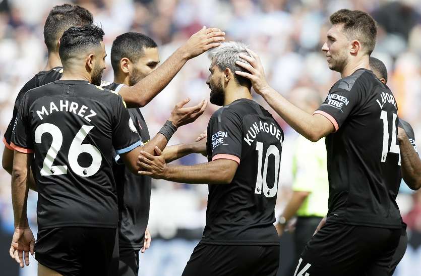 Premier Luage, Manchester City, English Premier Luage प्रीमियर लीग : चैम्पियन सिटी ने जीता पहला मैच