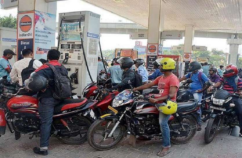 petrol डीजल के दाम में लगातार 5वें दिन गिरावट