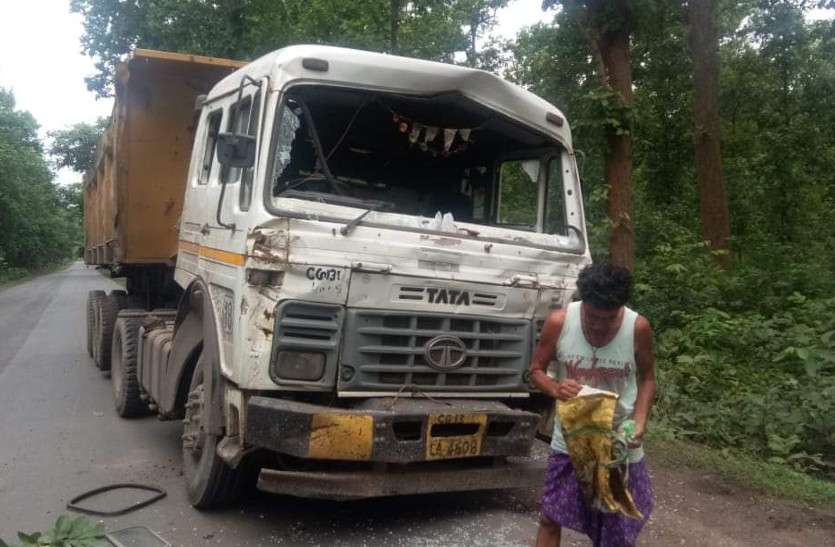 ट्रक बीच रास्ते में हुई खराब तो कैबिन में रात बिताई, नींद खुली तो आक्रामक हाथी कर रहा था तोडफ़ोड़... फिर जो हुआ