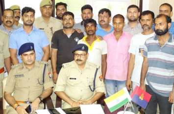 Murder charged 5 man aarested by sitapur police लूट और हत्या की योजना बना रहे लुटेरों पर पुलिस का लगा ग्रहण, सीओ क्राइम ने किया बड़ा खुलासा, इन जनपदों में था यह प्लान