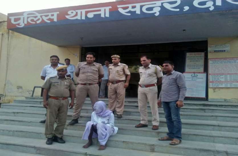 Robbery accused arrested from Jaipur लूट का आरोपी जयपुर से गिरफ्तार