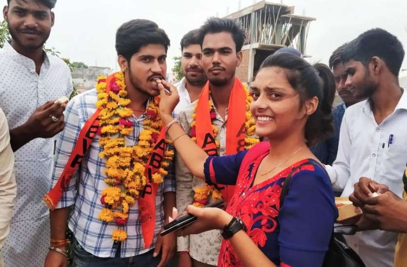 collage ready for student election 2019, ABVP announced some candidate in kota छात्रसंघ चुनाव 2019 : कॉलेजों में धूम-धड़ाका शुरू, एबीवीपी ने खोले पत्ते