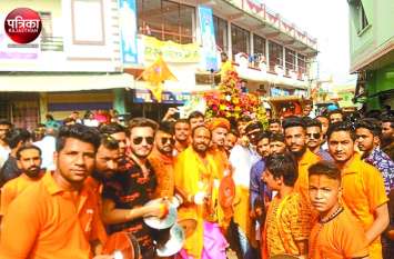 Sawan In Wagad : Shahi Sawari of Mahakal in Kushalgarh Banswara 'हर हर महादेव' के जयकारों संग निकली महाकाल की शाही सवारी, शिवमय हुआ कुशलगढ़, उमड़ा भक्तों का सैलाब