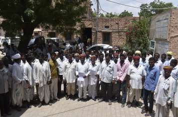 Gram Panchayat delimitation work Oppose in Nagaur Gram Panchayat delimitation work Oppose in Nagaur