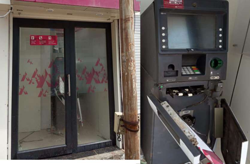 ATM loot जयपुर में बदमाशों को एटीएम मशीन तोड़ता देख कार चालक ने दिखाई हिम्मत, सजगता से लूट होने से बचाई