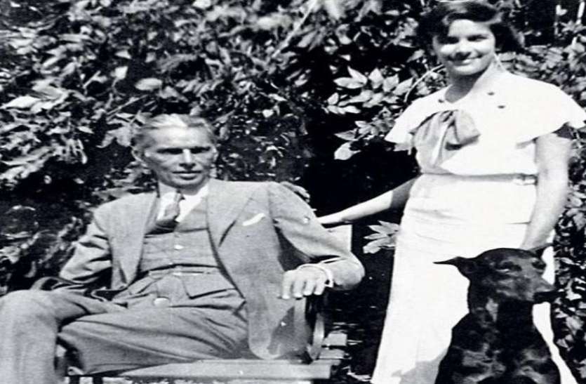 muhammad ali jinnah and Dina Wadia जिन्ना की बेटी ने नहीं छोड़ा था भारत, अपने घर पर लगाए भारत और पाक के झंडे