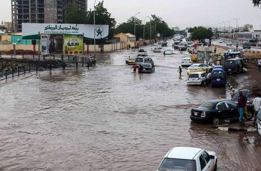 Flood in Sudan सूडान: भीषण बारिश के कारण सात की मौत, मुख्यमार्ग से टूटा सड़कों का संपर्क