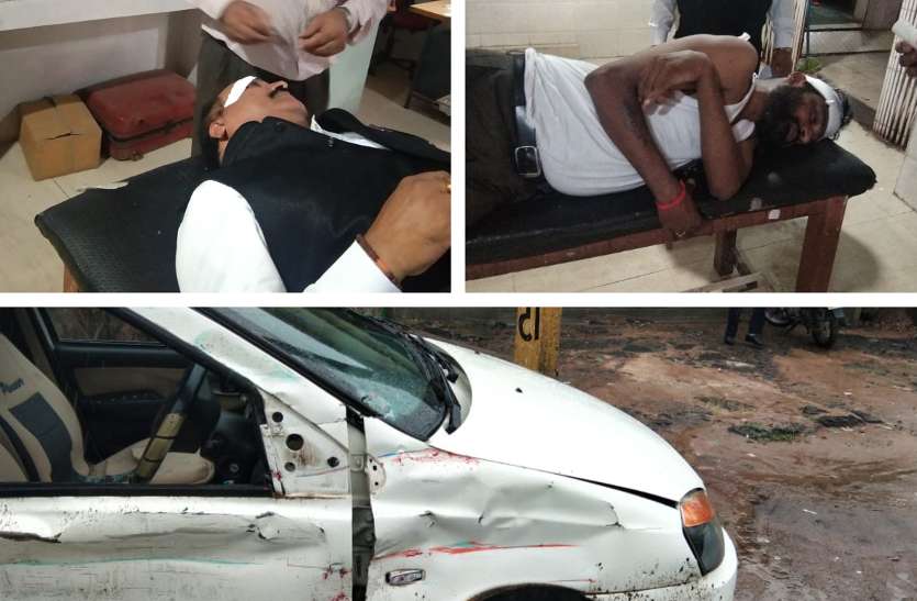 Car accident चीफ जस्टिस से मिलने हाईकोर्ट जा रहे वकीलों की कार को ट्रक ने मारी टक्कर, अधिवक्ता संघ के अध्यक्ष समेत 5 घायल