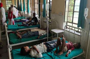 100 children ill nutrition food in bhilwara 100 children ill nutrition food in bhilwara