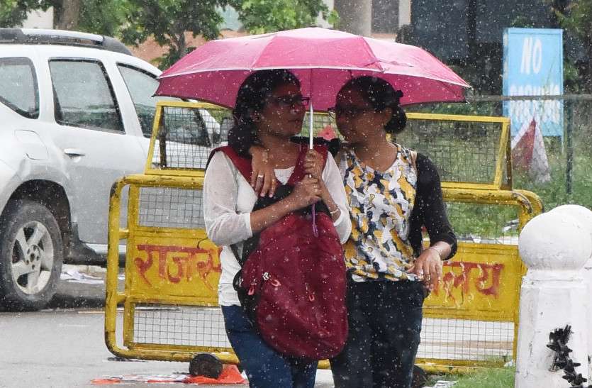 Rain in Jaipur