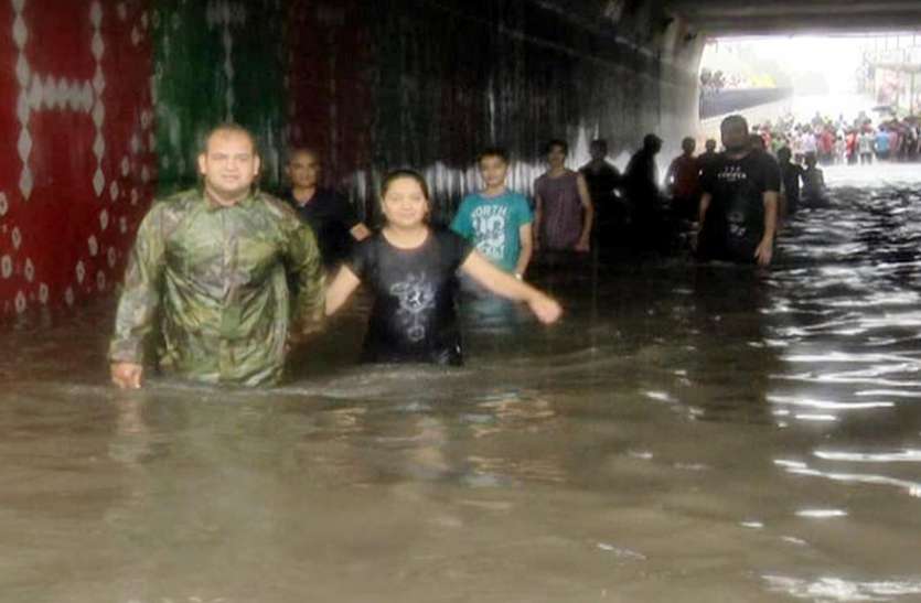 84 percent rain in Gujarat राज्य में मौसम की औसतन 84 फीसदी बारिश