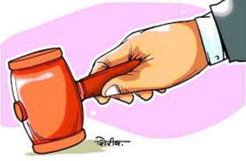 Sentenced to 5 accused विवाह समारोह में जा रहे लोगों पर फायरिंग कर की थी लूट