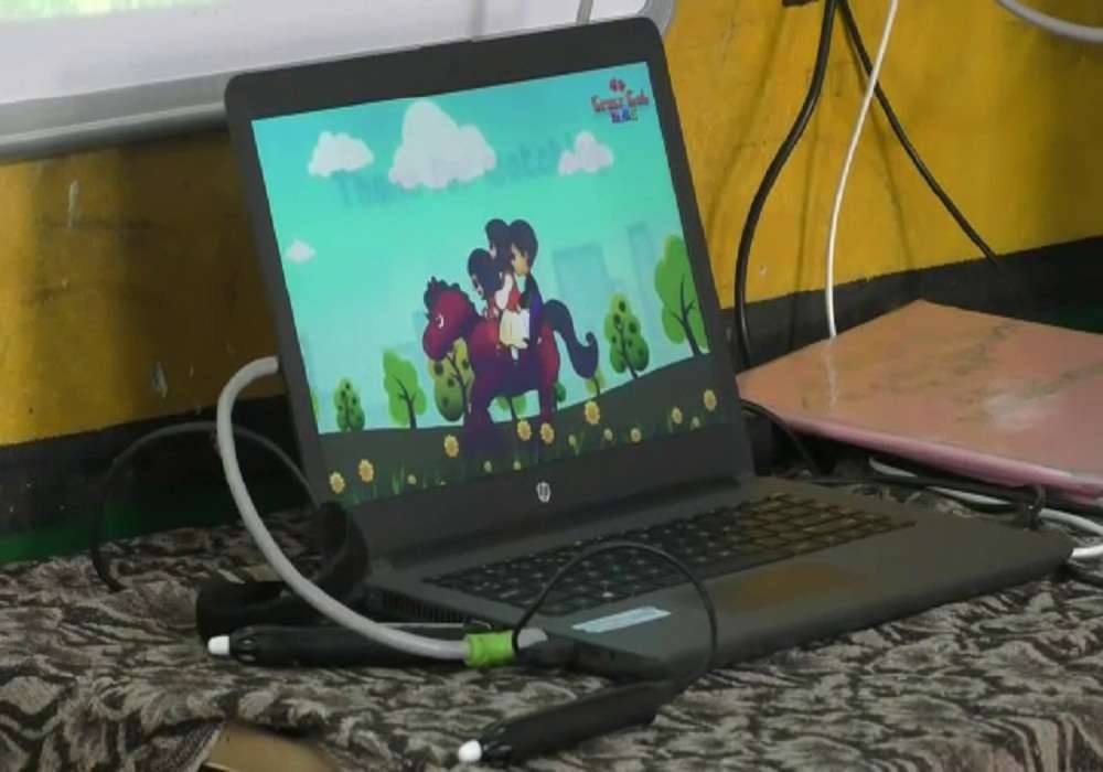Smart classes are being conducted in government schools
