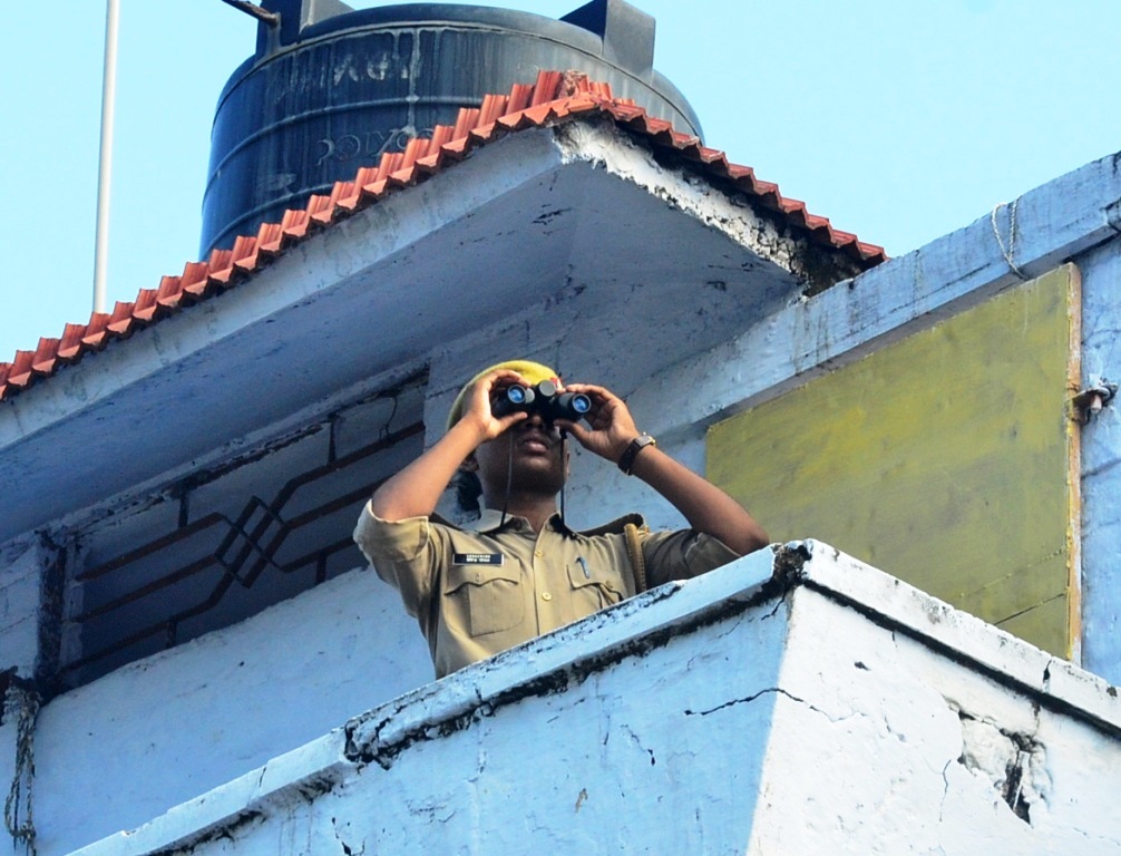 security arrangements in national capital on independence day kanpur ...परिंदा भी नहीं मार पाएगा पर