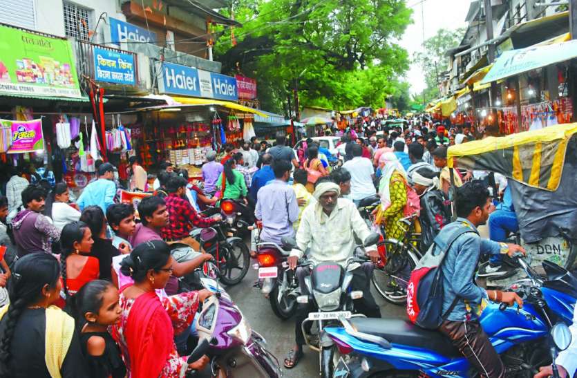 God trust market system भगवान भरोसे बाजार, पुलिसकर्मी तैनात न हो रही गश्त