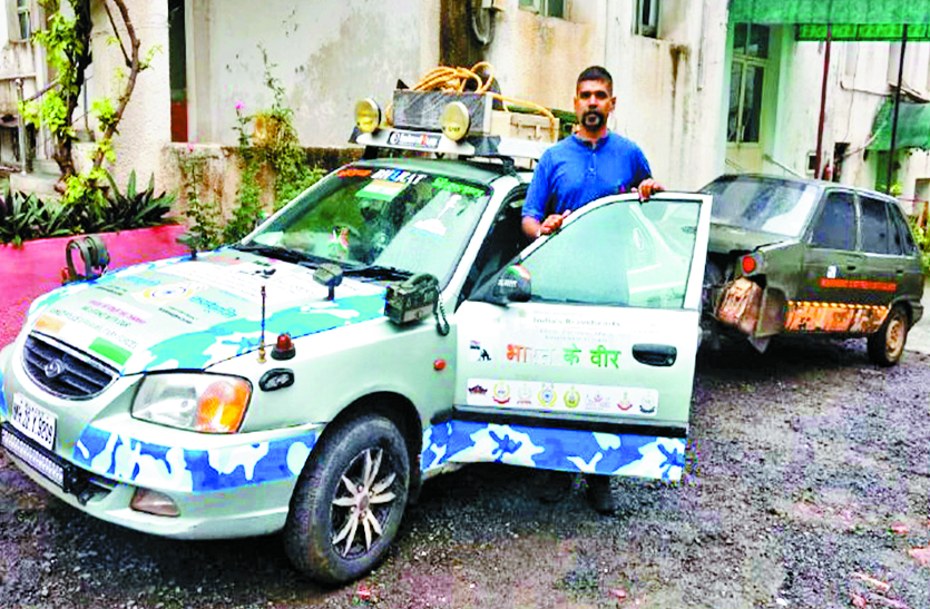 martred soldiers शहीदों के गांवों की मिट्टी लेकर पुलवामा में बनाएंगे स्मारक, बेंगलूरू से राजधानी पहुंचे गोपीनाथ