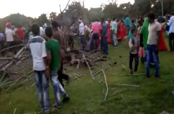 Five children died due to tree fall in sidhi at madhya pradesh मध्यप्रदेश में बड़ा हादसा, सीधी में पेड़ गिरने से पांच बच्चों की मौत, कई घायल