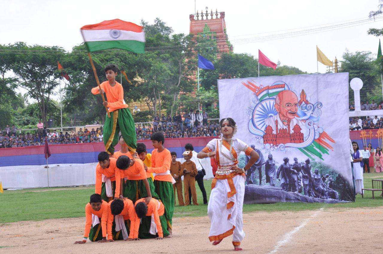 Independence Day celebration in railway