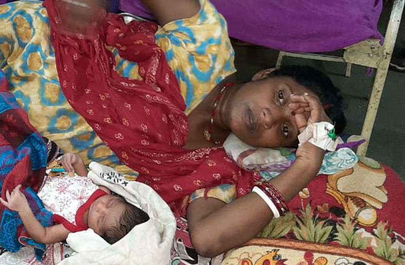 बीपी बढ़ा हुआ बताकर स्टॉफ ने कर दिया रेफर, फिर मेन गेट पर ही महिला ने दिया बच्चे को जन्म, मचा हड़कंप बीपी बढ़ा हुआ बताकर स्टॉफ ने कर दिया रेफर, फिर मेन गेट पर ही महिला ने दिया बच्चे को जन्म, मचा हड़कंप